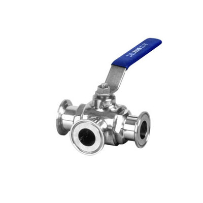 不锈钢卫生三通球阀